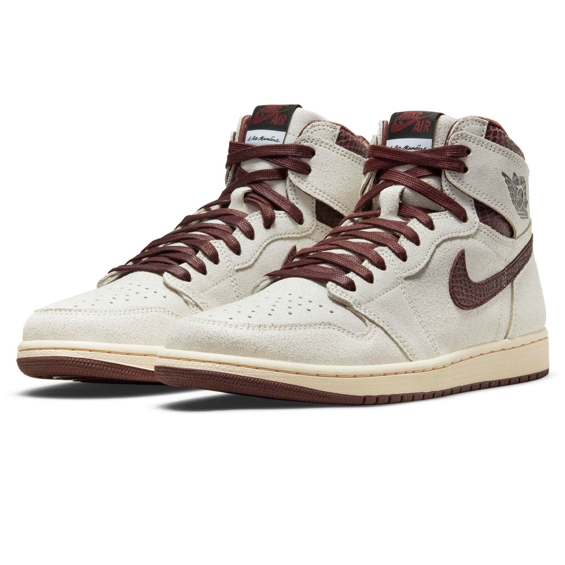 A Ma Maniére x Air Jordan 1 High OG 'Airness' — UK 3 | EU 35.5 | US 3.5 — Side View