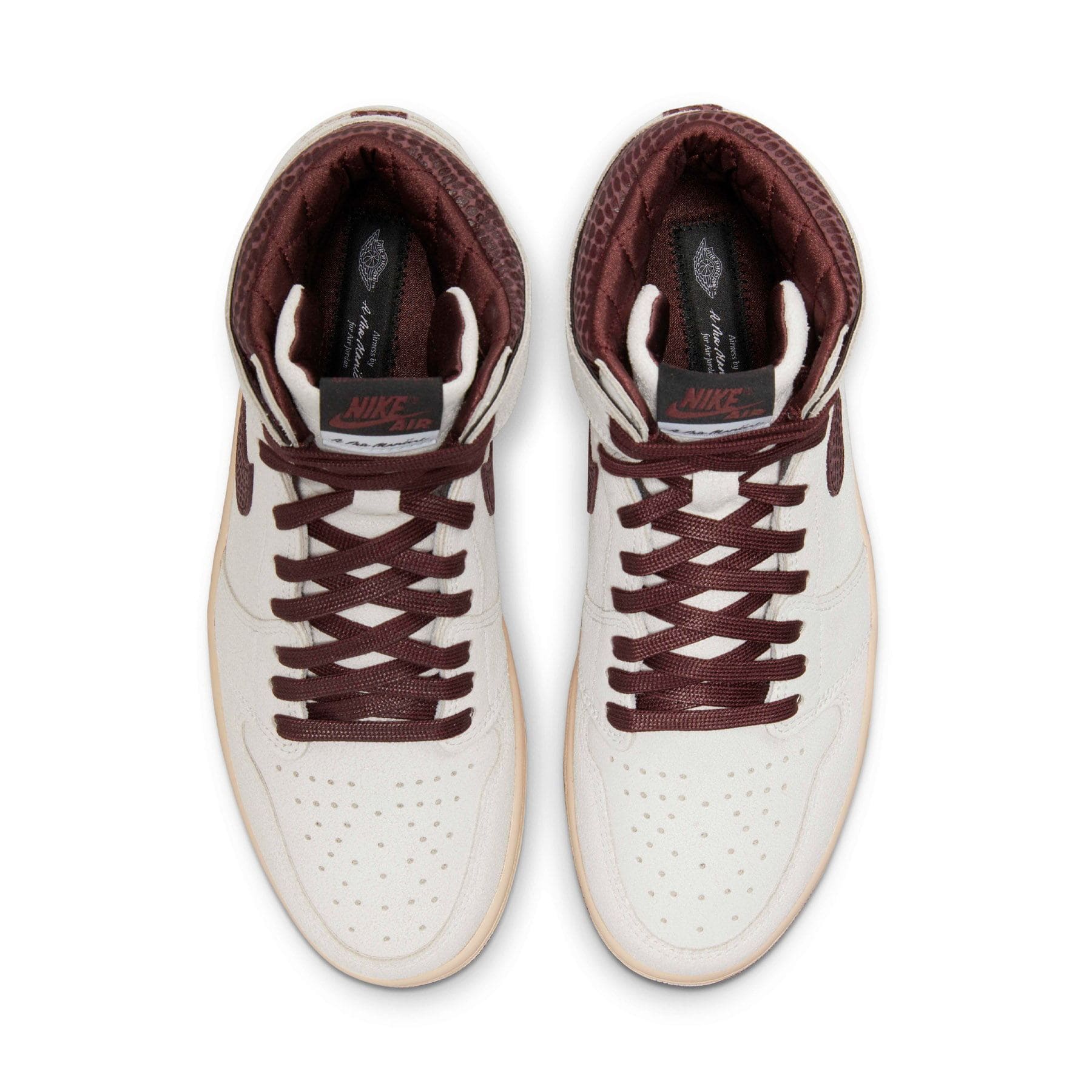 A Ma Maniére x Air Jordan 1 High OG 'Airness' — UK 3 | EU 35.5 | US 3.5 — Back View
