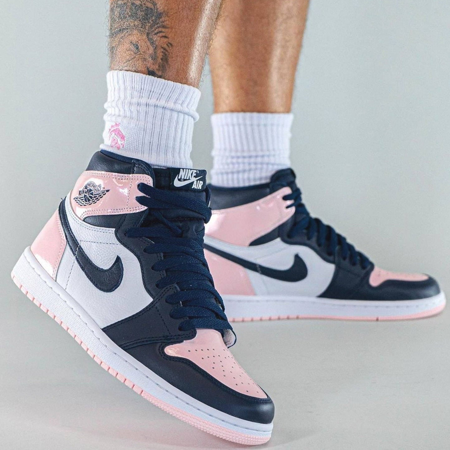 Air Jordan 1 Retro High Wmns OG SE 'Bubble Gum' — UK 2.5 | EU 35.5 | US 5 — Lifestyle View