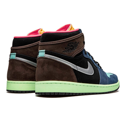Air Jordan 1 Retro High 'Tokyo Bio Hack' — UK 3 | EU 35.5 | US 3.5 — Back View