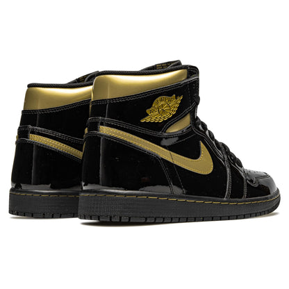 Air Jordan 1 Retro High OG 'Black Metallic Gold' — UK 3 | EU 35.5 | US 3.5 — Back View
