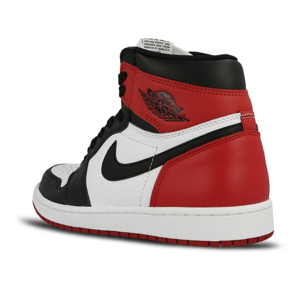 Air Jordan 1 Retro High OG Black Toe — UK 8.5 | EU 43 | US 9.5 — Back View