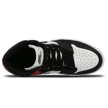 Air Jordan 1 Retro High OG Black Toe — UK 8.5 | EU 43 | US 9.5 — Detail View