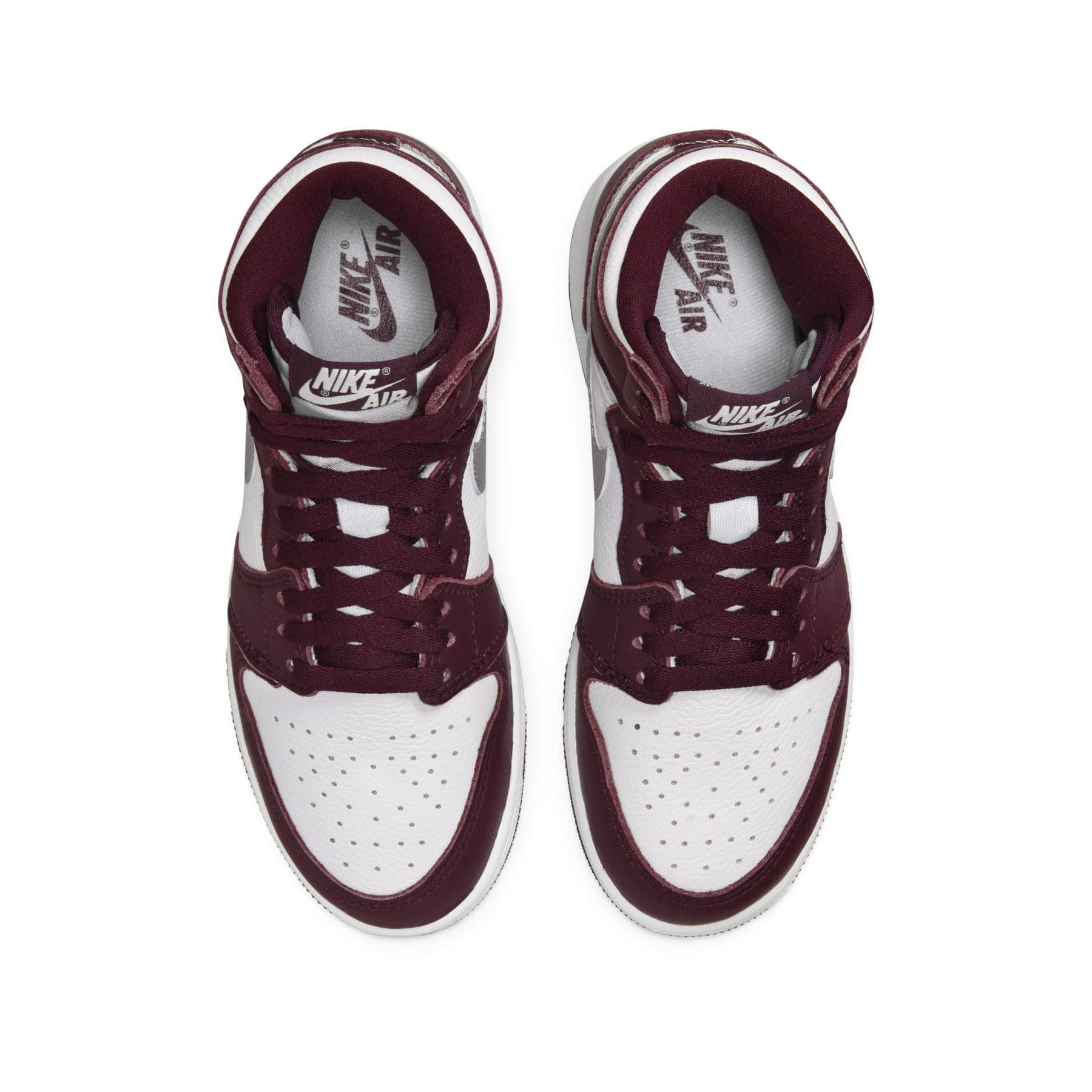 Air Jordan 1 Retro High OG GS 'Bordeaux' — UK 13.5 | EU 32 | US 1Y — Back View