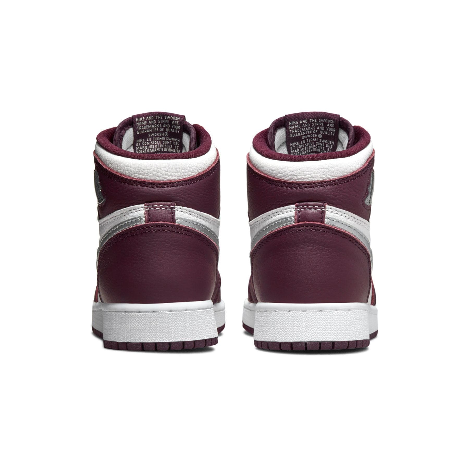 Air Jordan 1 Retro High OG GS 'Bordeaux' — UK 13.5 | EU 32 | US 1Y — Top View