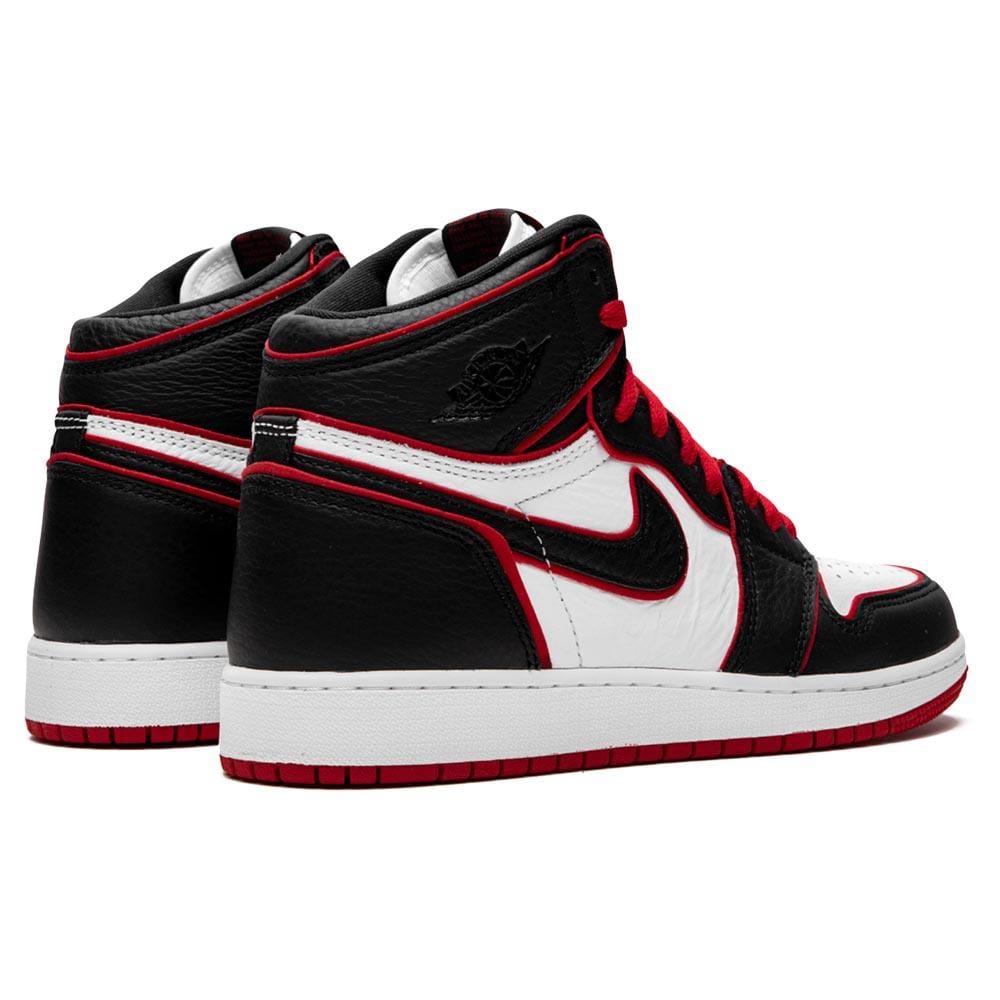 Air Jordan 1 Retro High OG GS 'Bloodline' — UK 13.5 | EU 32 | US 1Y — Back View