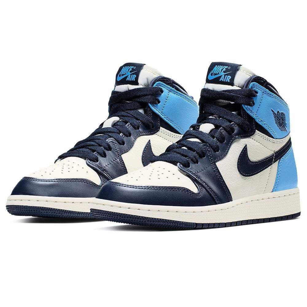 Air Jordan 1 Retro High OG GS 'Obsidian' — UK 13.5 | EU 32 | US 1Y — Side View