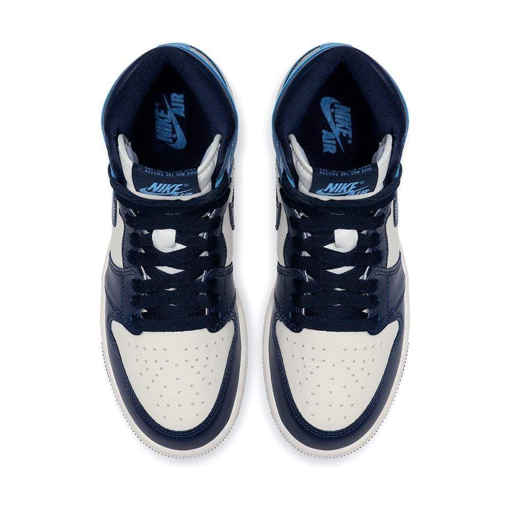 Air Jordan 1 Retro High OG GS 'Obsidian' — UK 13.5 | EU 32 | US 1Y — Back View
