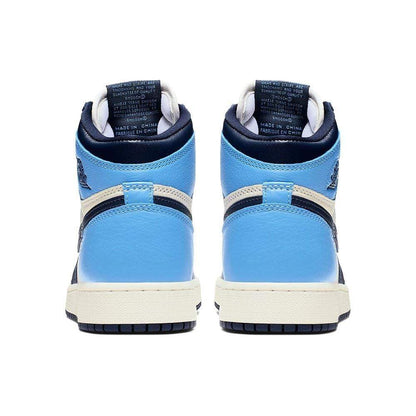 Air Jordan 1 Retro High OG GS 'Obsidian' — UK 13.5 | EU 32 | US 1Y — Top View