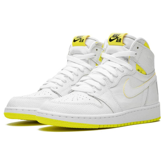Air Jordan 1 Retro High OG GS 'First Class Flight' — UK 13.5 | EU 32 | US 1Y — Side View