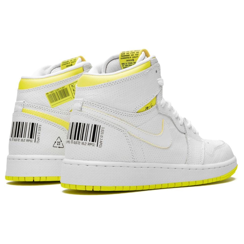Air Jordan 1 Retro High OG GS 'First Class Flight' — UK 13.5 | EU 32 | US 1Y — Back View