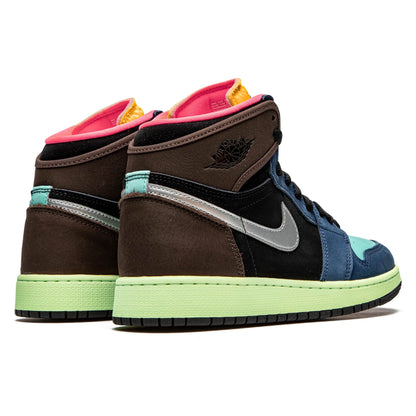 Air Jordan 1 Retro High GS 'Tokyo Bio Hack' — UK 13.5 | EU 32 | US 1Y — Back View