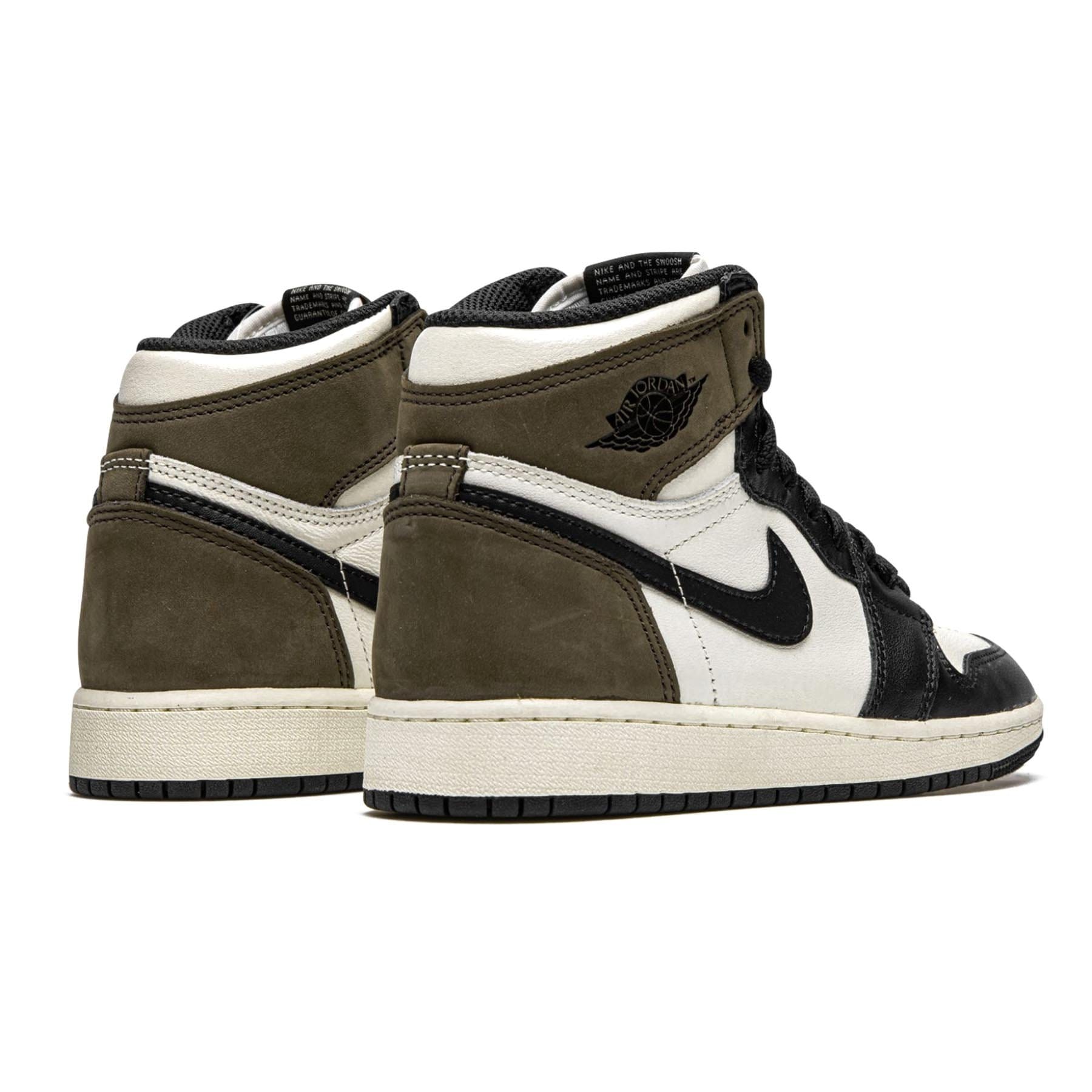 Air Jordan 1 Retro High OG GS 'Dark Mocha' — UK 13.5 | EU 32 | US 1Y — Back View