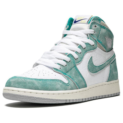 Air Jordan 1 Retro High OG GS 'Turbo Green' — UK 13.5 | EU 32 | US 1Y — Top View
