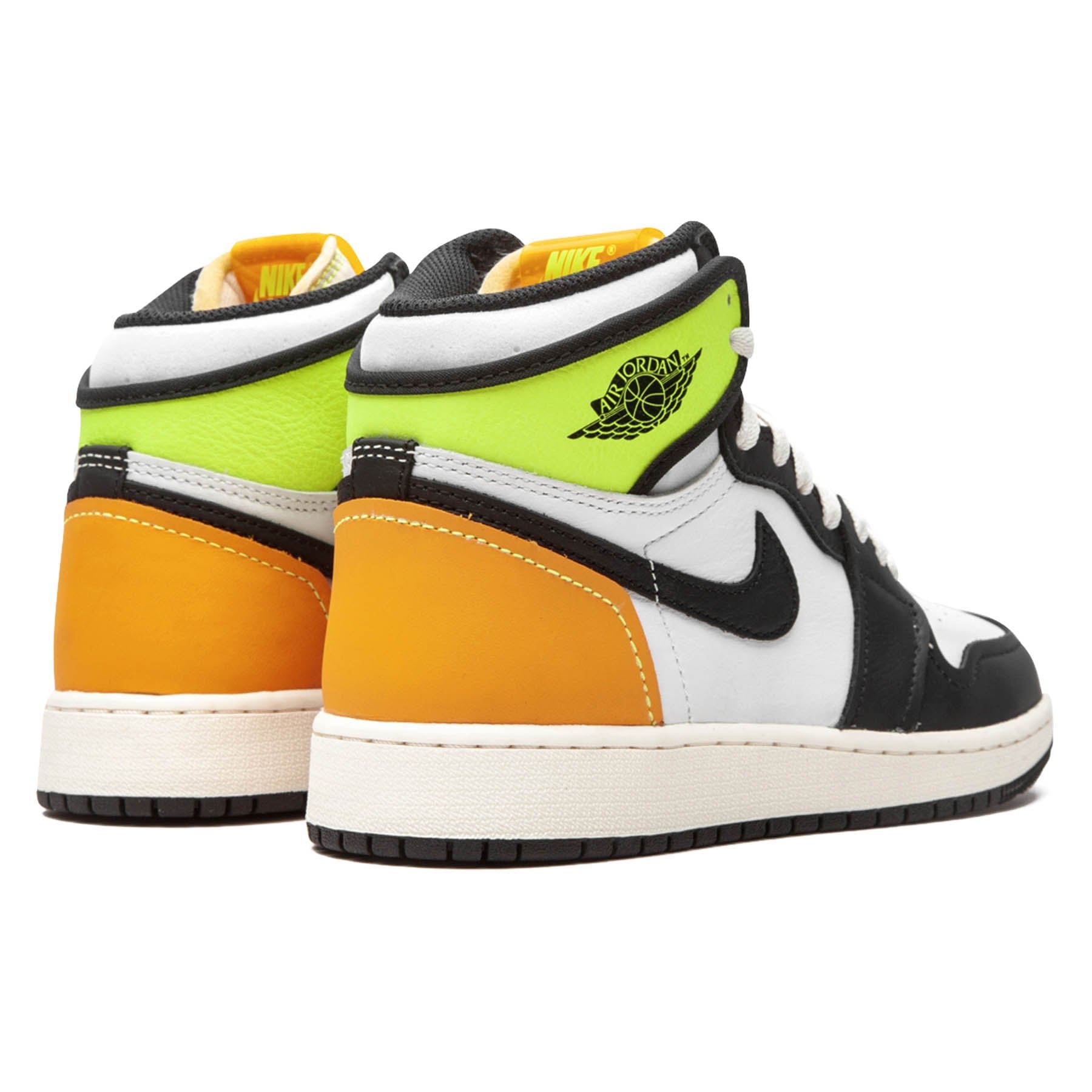 Air Jordan 1 Retro High OG GS 'Volt Gold' — UK 13.5 | EU 32 | US 1Y — Back View