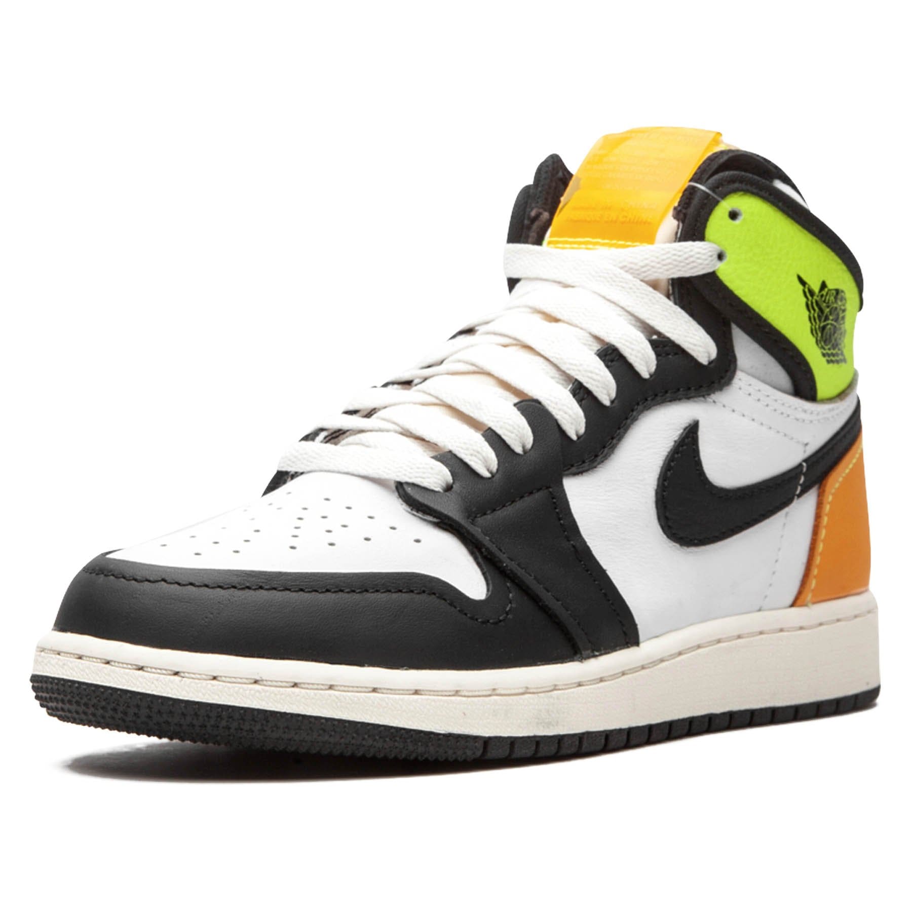 Air Jordan 1 Retro High OG GS 'Volt Gold' — UK 13.5 | EU 32 | US 1Y — Top View
