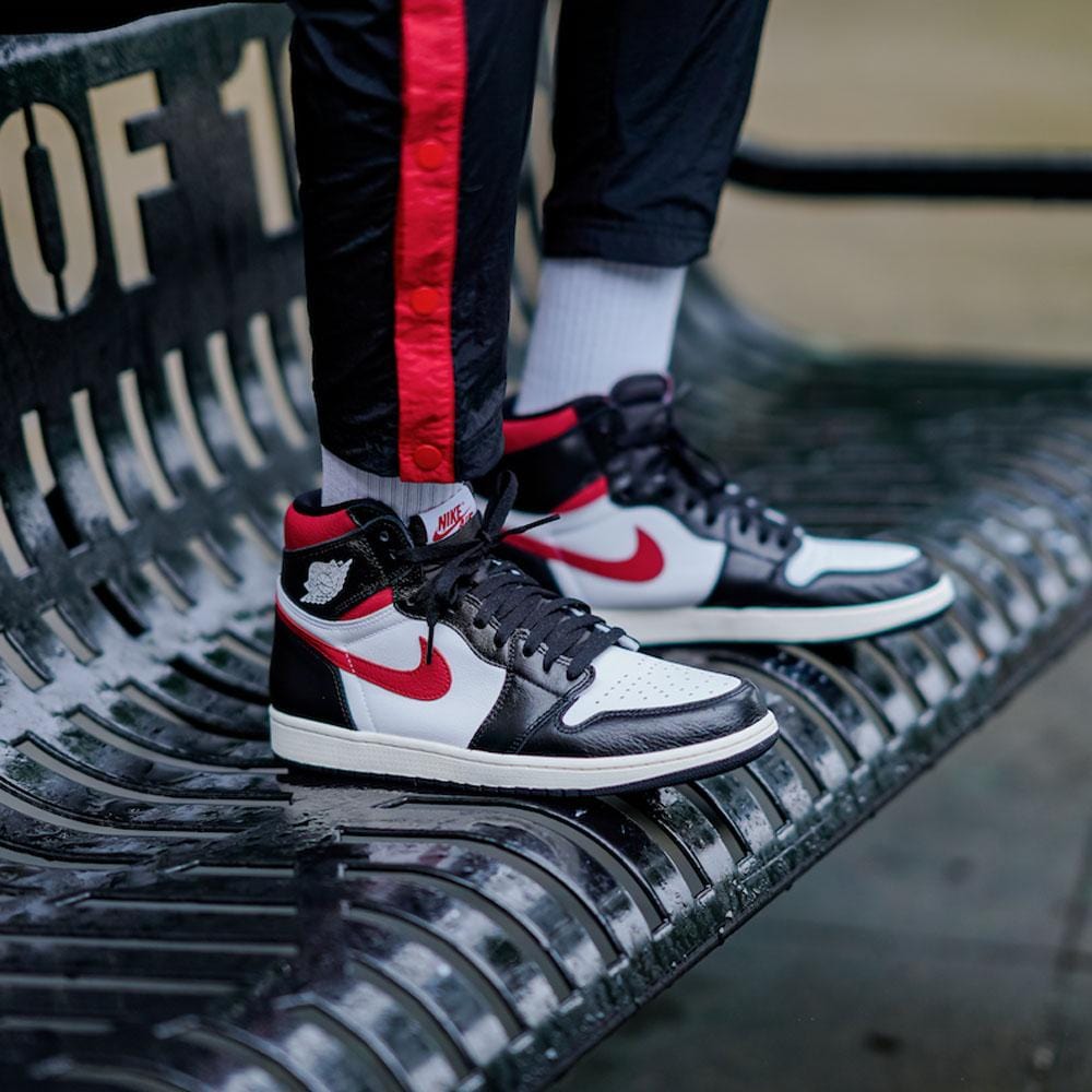 Air Jordan 1 Retro High OG 'Gym Red' — UK 3 | EU 35.5 | US 3.5 — Lifestyle View
