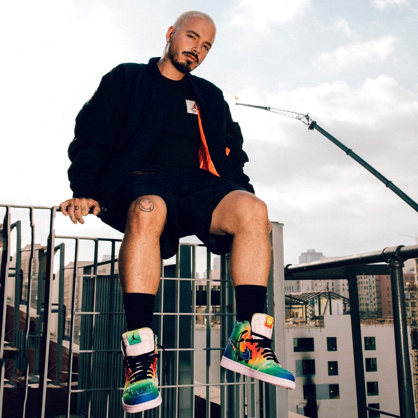 J. Balvin x Air Jordan 1 Retro OG High 'Colores Y Vibras' — UK 3 | EU 35.5 | US 3.5 — Alternate View 7