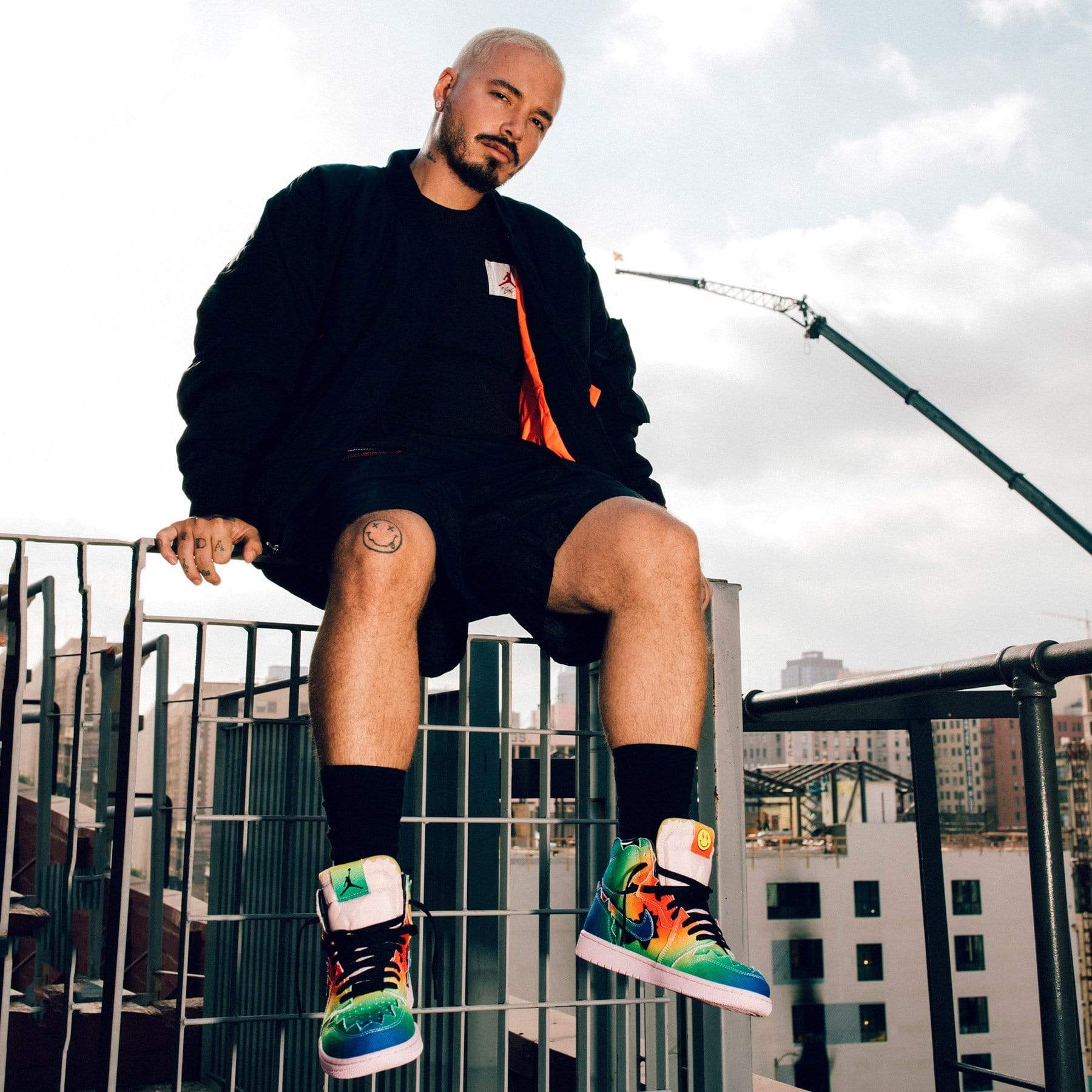 J. Balvin x Air Jordan 1 Retro OG High 'Colores Y Vibras' — UK 3 | EU 35.5 | US 3.5 — Alternate View 7