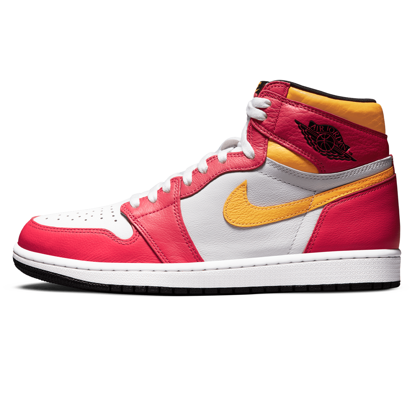 Air Jordan 1 Retro High OG 'Light Fusion Red' — UK 3 | EU 35.5 | US 3.5 — Front View