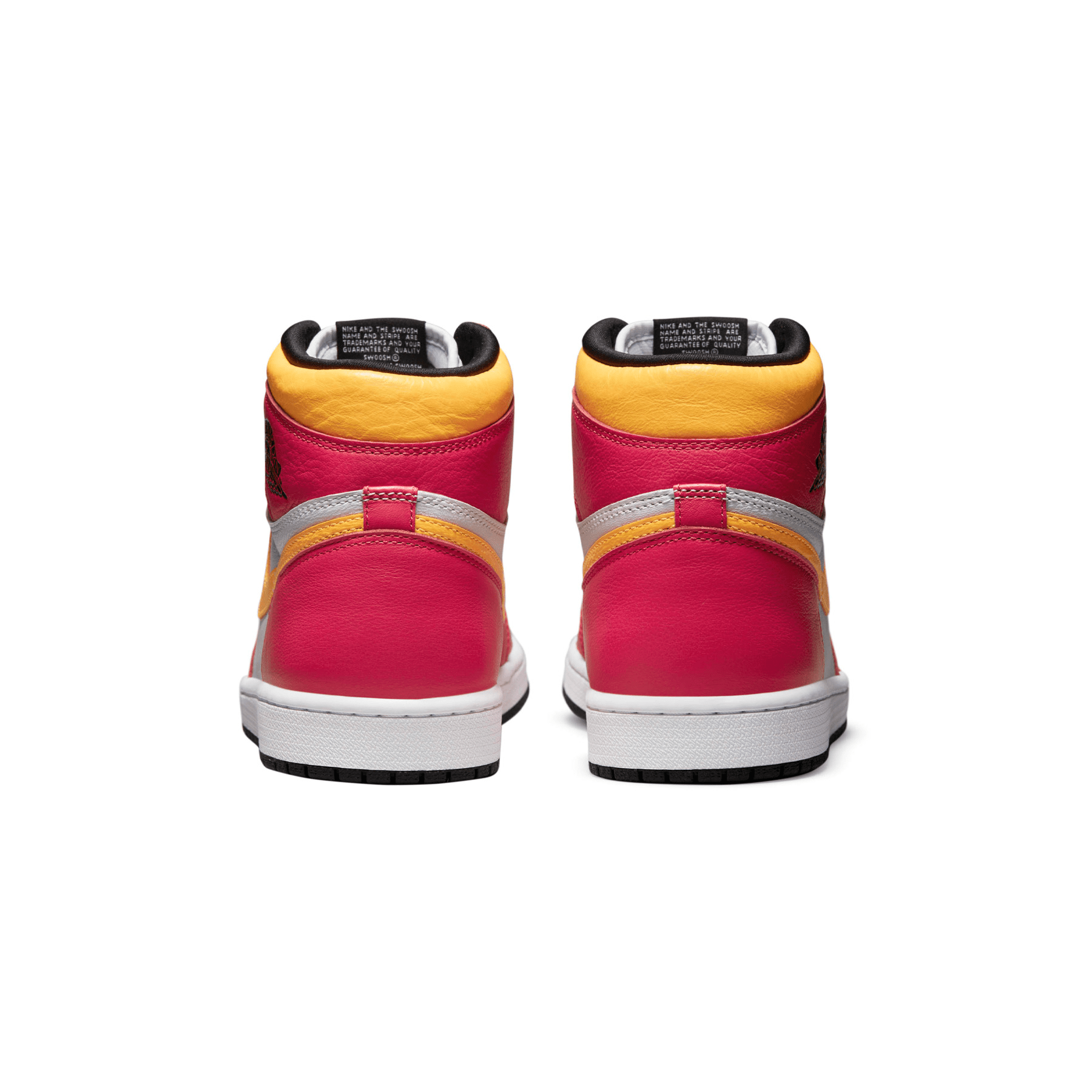 Air Jordan 1 Retro High OG 'Light Fusion Red' — UK 3 | EU 35.5 | US 3.5 — Top View