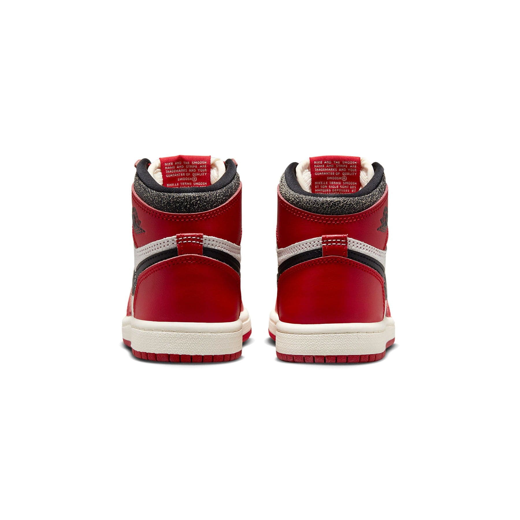 Air Jordan 1 Retro High OG PS 'Chicago Lost & Found' — UK 10C | EU 27.5 | US 10.5C — Back View