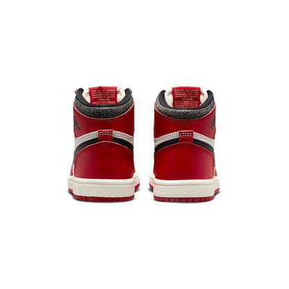 Air Jordan 1 Retro High OG PS 'Chicago Lost & Found' — UK 10C | EU 27.5 | US 10.5C — Back View