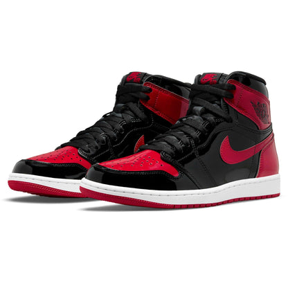 Air Jordan 1 Retro High OG 'Patent Bred' — UK 3 | EU 35.5 | US 3.5 — Side View