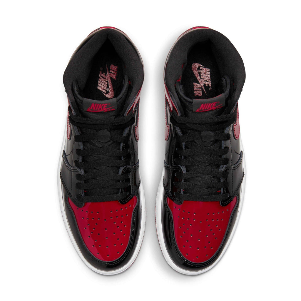 Air Jordan 1 Retro High OG 'Patent Bred' — UK 3 | EU 35.5 | US 3.5 — Back View
