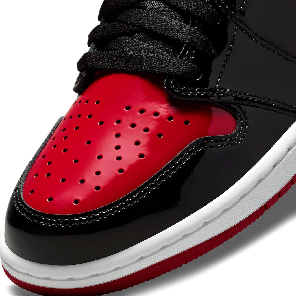 Air Jordan 1 Retro High OG 'Patent Bred' — UK 3 | EU 35.5 | US 3.5 — Lifestyle View