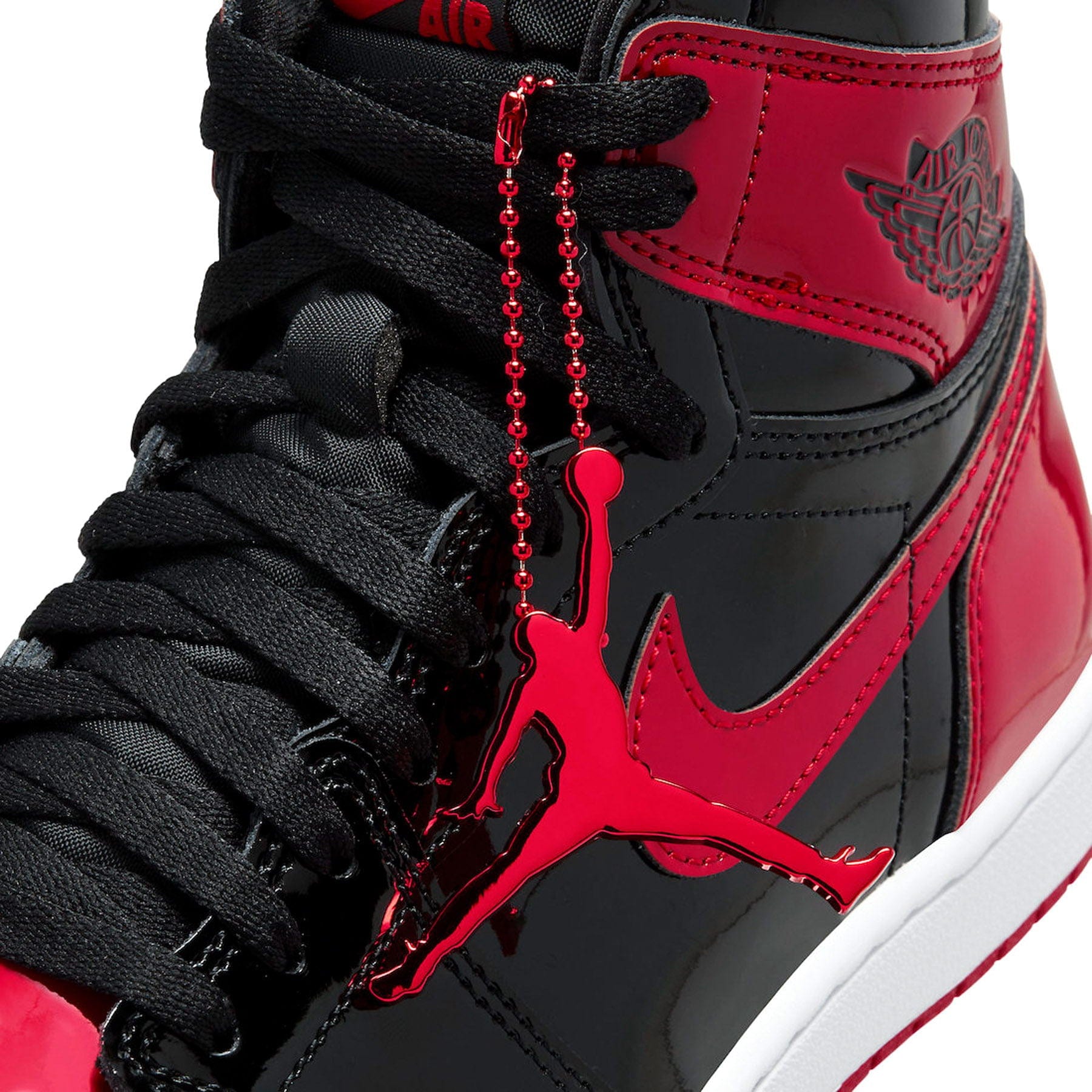 Air Jordan 1 Retro High OG 'Patent Bred' — UK 3 | EU 35.5 | US 3.5 — Alternate View 8