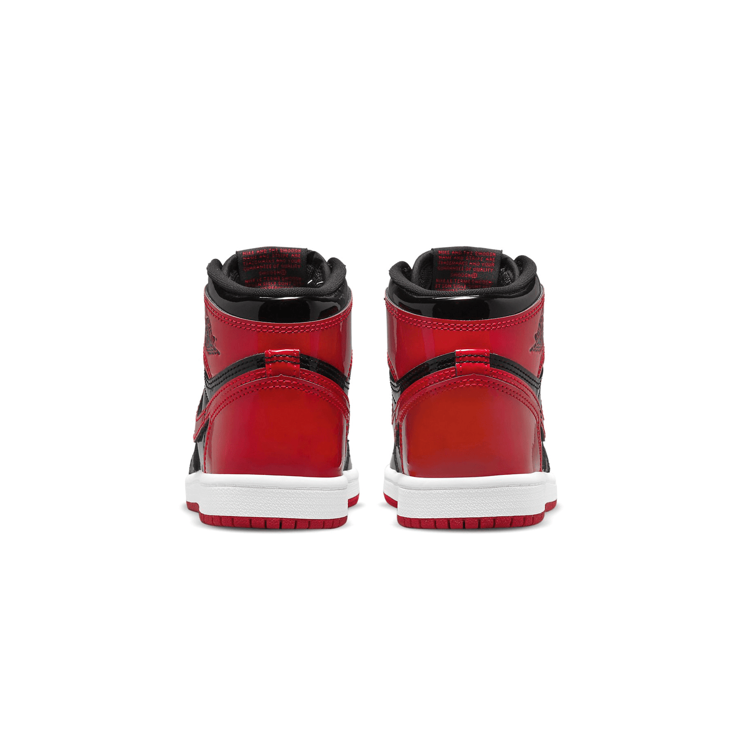 Air Jordan 1 Retro High OG PS 'Patent Bred' — UK 10C | EU 27.5 | US 10.5C — Top View