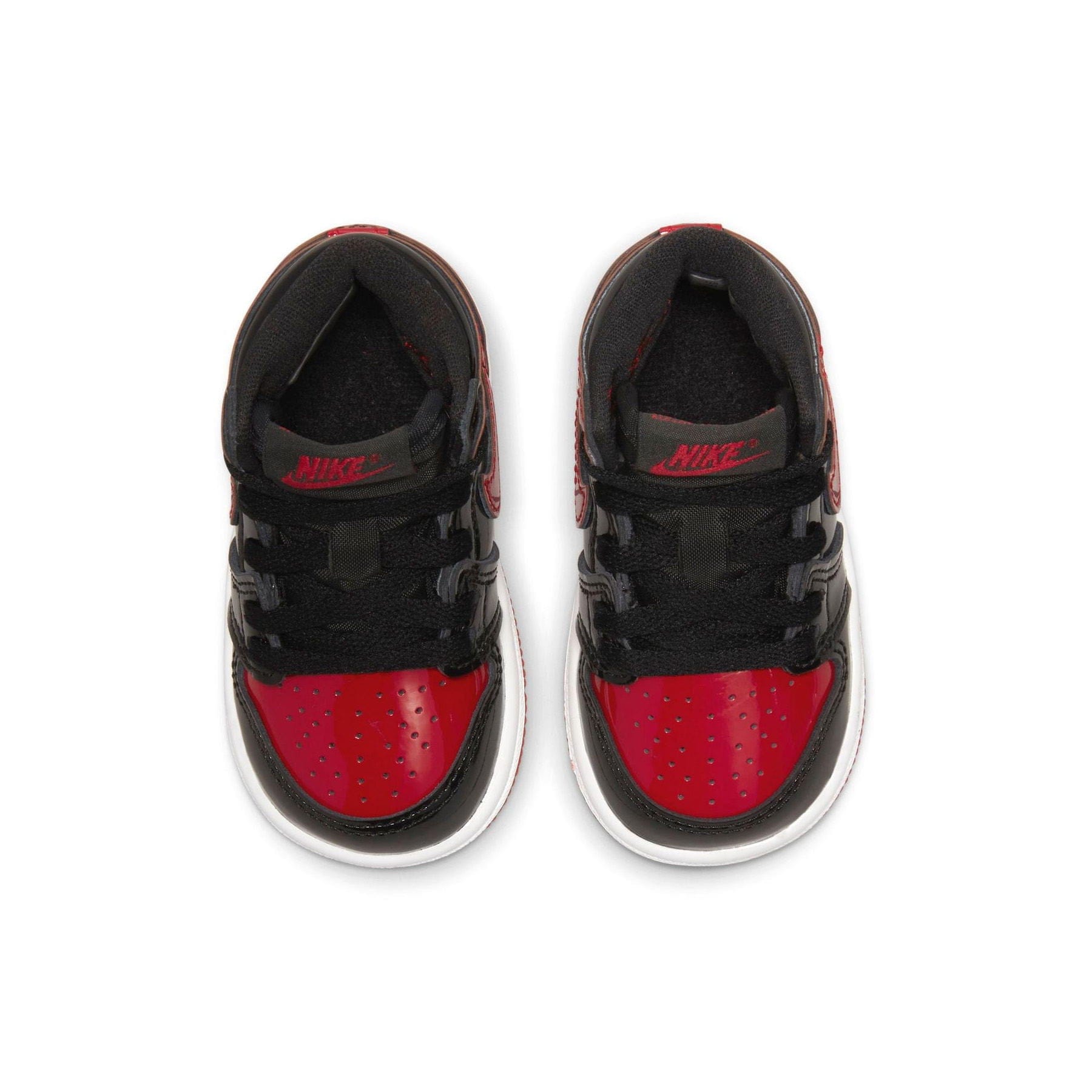 Air Jordan 1 Retro High OG TD 'Patent Bred' — UK 0C | EU 15 | US 0C — Back View