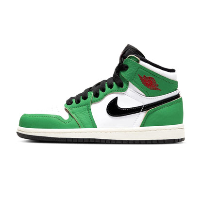 Air Jordan 1 Retro High OG PS 'Lucky Green' — UK 0C | EU 15 | US 0C — Front View