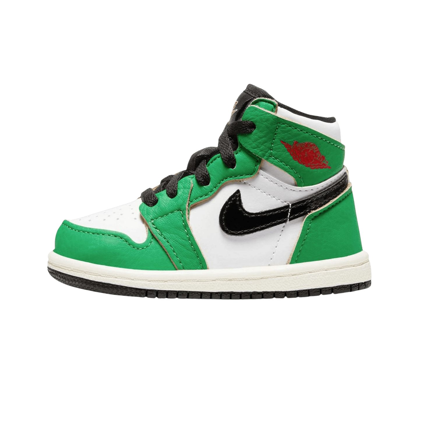 Air Jordan 1 Retro High OG TD 'Lucky Green' — UK 0C | EU 15 | US 0C — Front View
