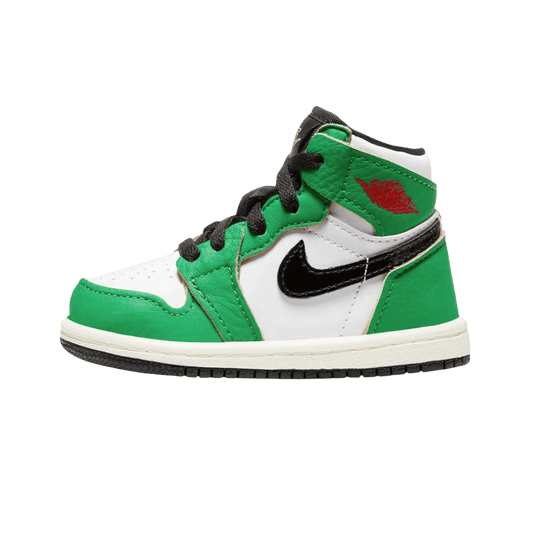 Air Jordan 1 Retro High OG TD 'Lucky Green' — UK 0C | EU 15 | US 0C — Front View