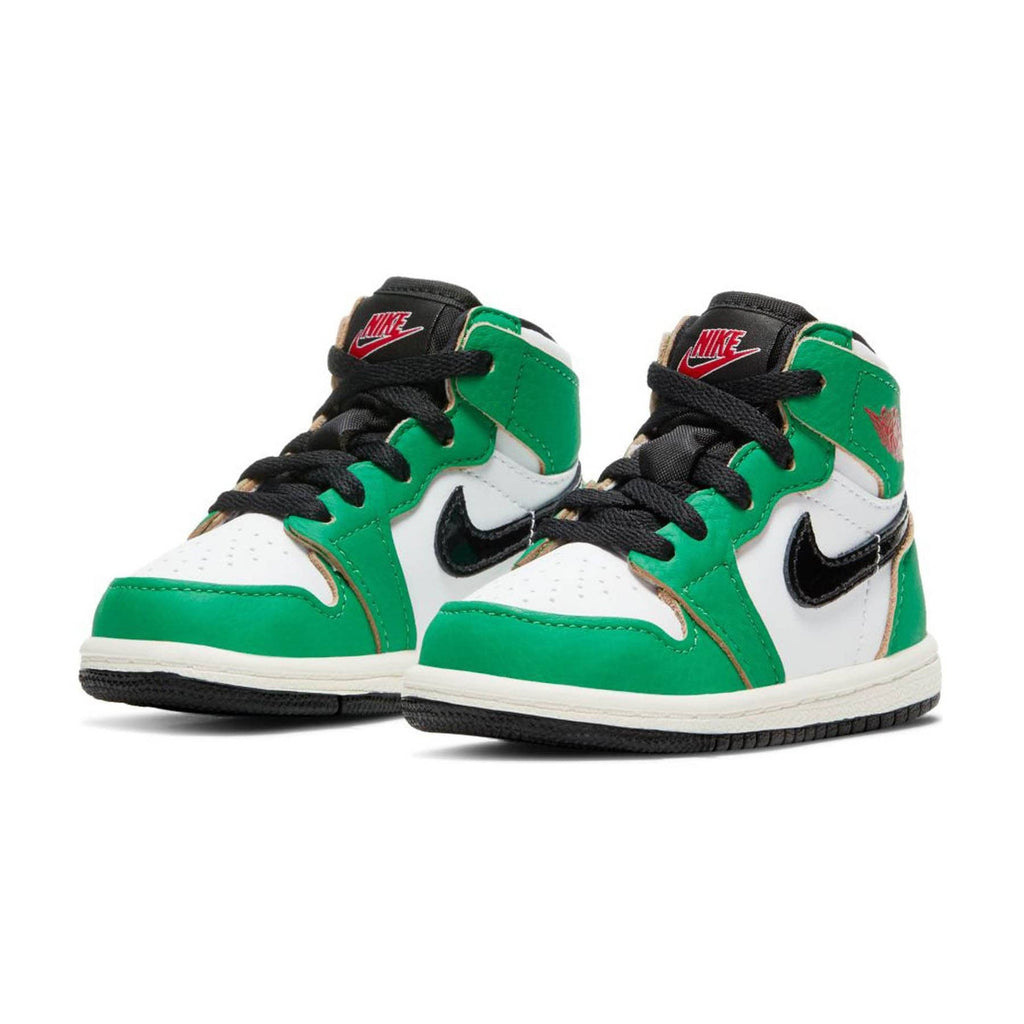 Air Jordan 1 Retro High OG TD 'Lucky Green' — UK 0C | EU 15 | US 0C — Side View