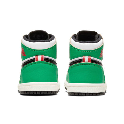Air Jordan 1 Retro High OG TD 'Lucky Green' — UK 0C | EU 15 | US 0C — Top View