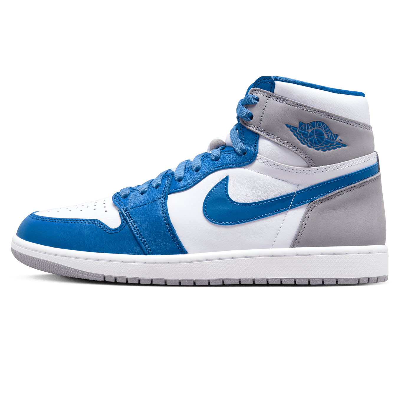 Air Jordan 1 Retro High OG 'True Blue' — UK 3 | EU 35.5 | US 3.5 — Front View