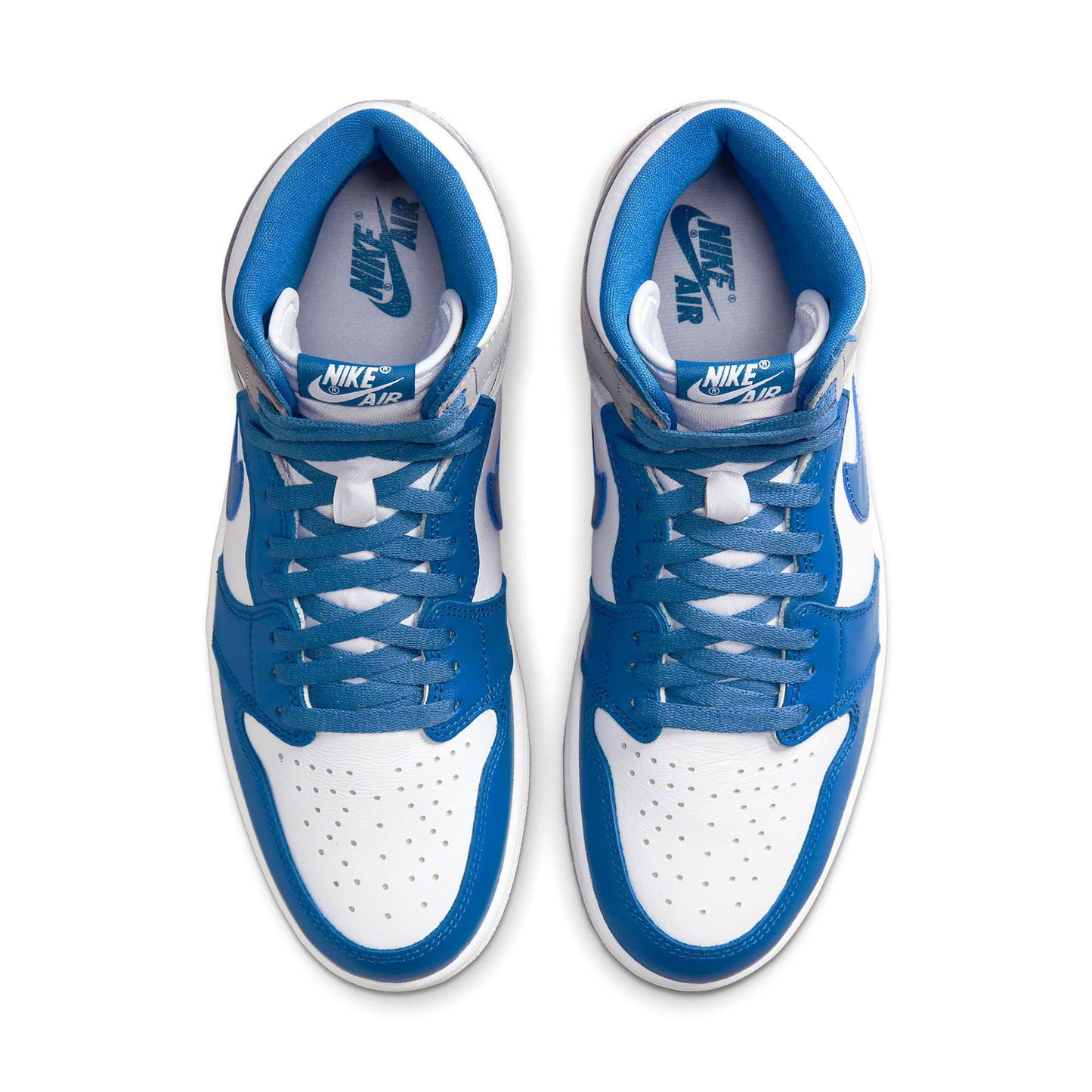 Air Jordan 1 Retro High OG 'True Blue' — UK 3 | EU 35.5 | US 3.5 — Back View