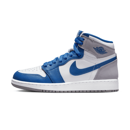 Air Jordan 1 Retro High OG GS 'True Blue' — UK 13.5 | EU 32 | US 1Y — Front View