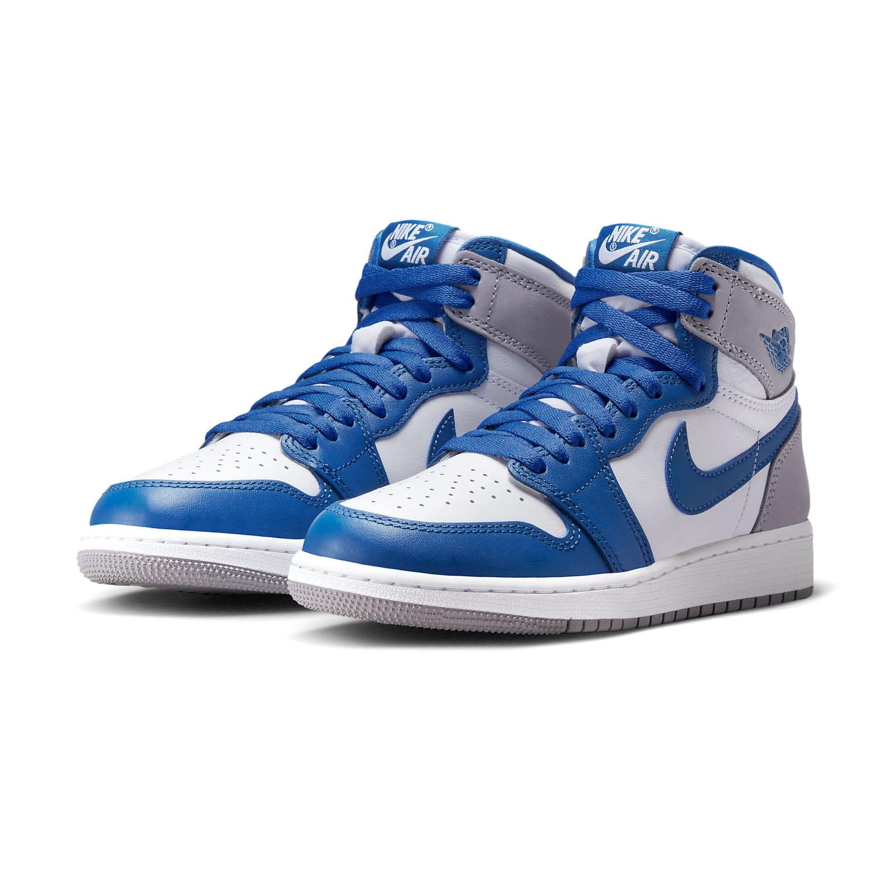 Air Jordan 1 Retro High OG GS 'True Blue' — UK 13.5 | EU 32 | US 1Y — Side View