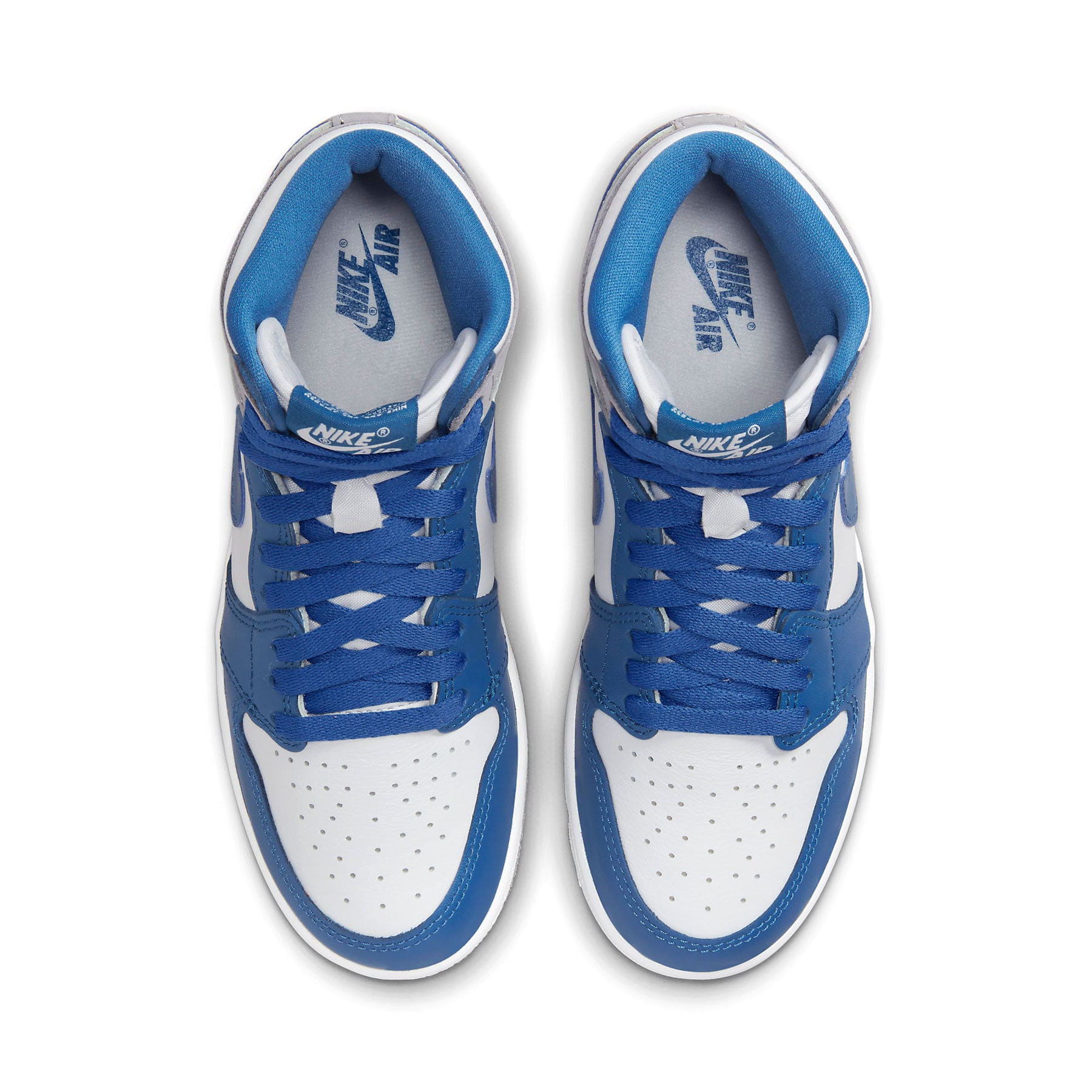 Air Jordan 1 Retro High OG GS 'True Blue' — UK 13.5 | EU 32 | US 1Y — Back View