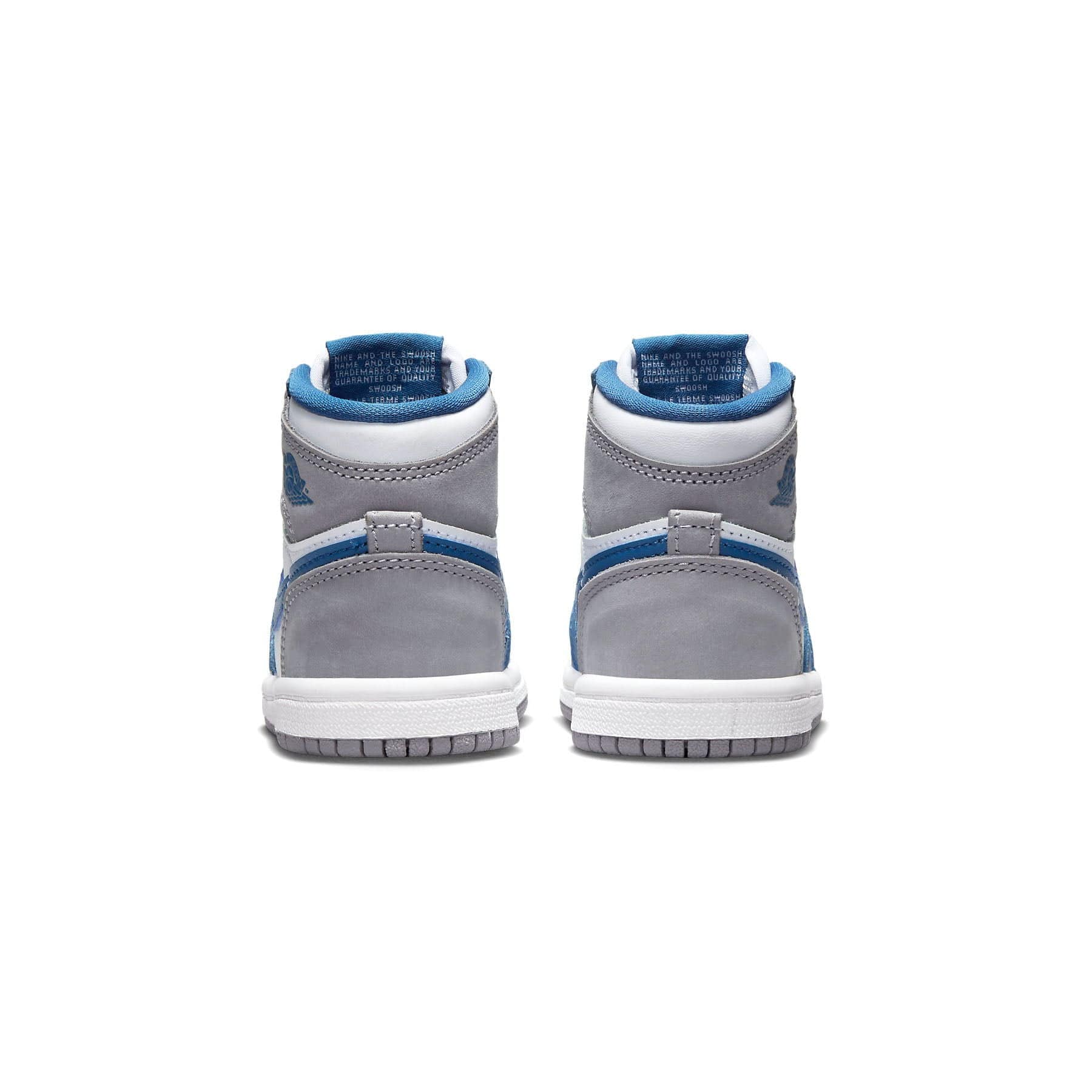 Air Jordan 1 Retro High OG TD 'True Blue' — UK 0C | EU 15 | US 0C — Top View