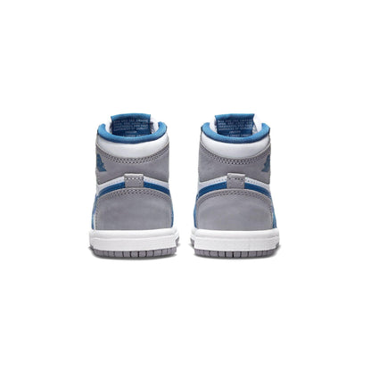 Air Jordan 1 Retro High OG TD 'True Blue' — UK 0C | EU 15 | US 0C — Top View