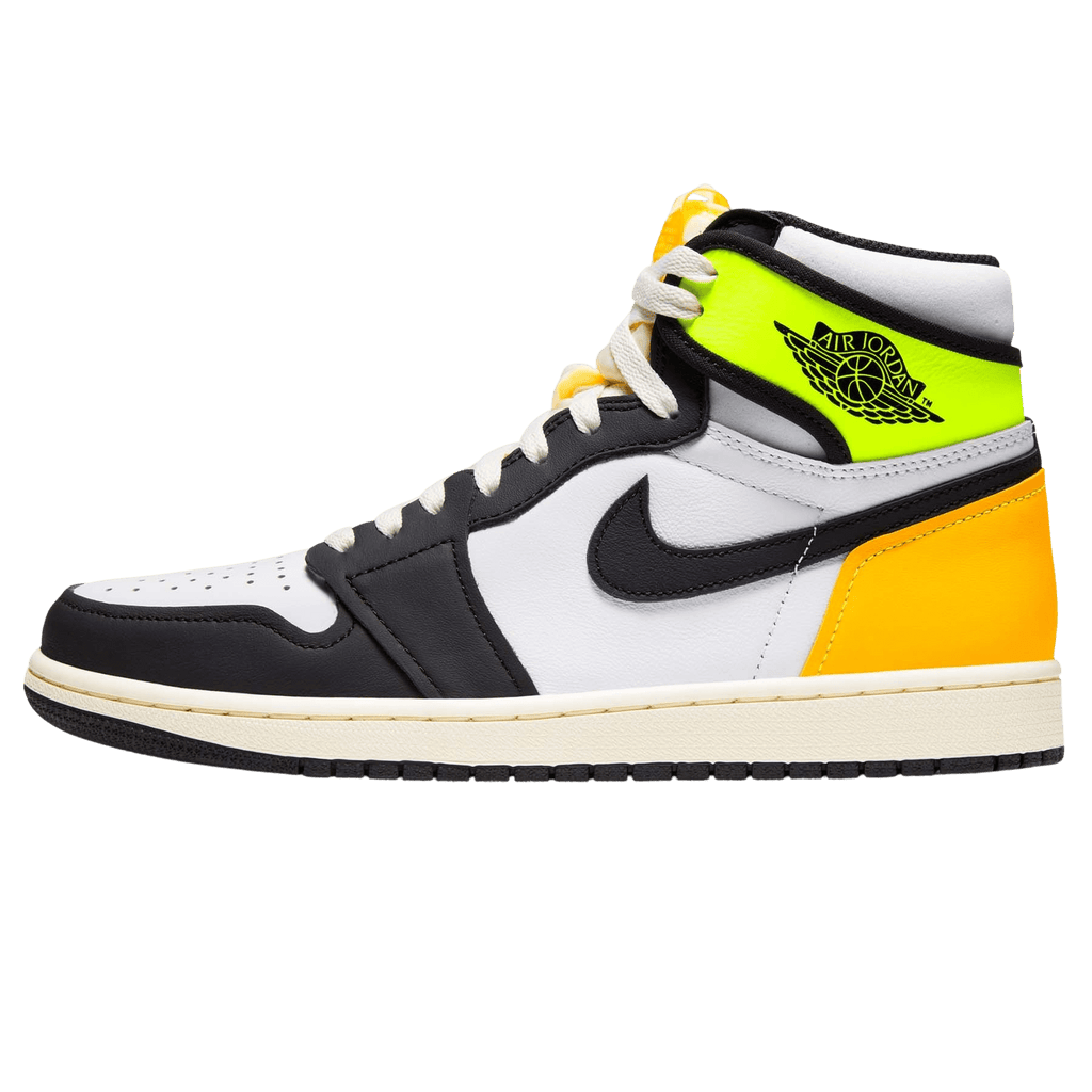 Air Jordan 1 Retro High OG 'Volt Gold' — UK 3 | EU 35.5 | US 3.5 — Front View