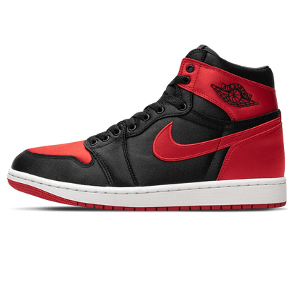 Air Jordan 1 Retro High OG Wmns 'Satin Bred' 2023 — UK 2.5 | EU 35.5 | US 5 — Front View