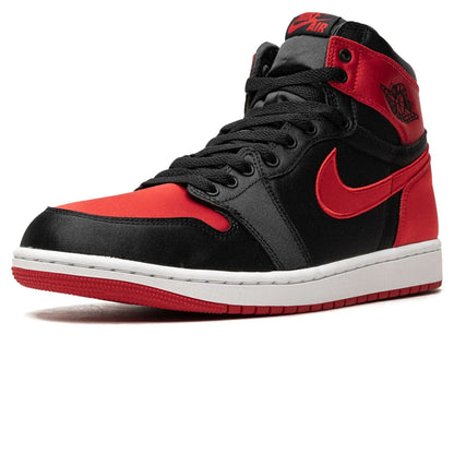 Air Jordan 1 Retro High OG Wmns 'Satin Bred' 2023 — UK 2.5 | EU 35.5 | US 5 — Top View