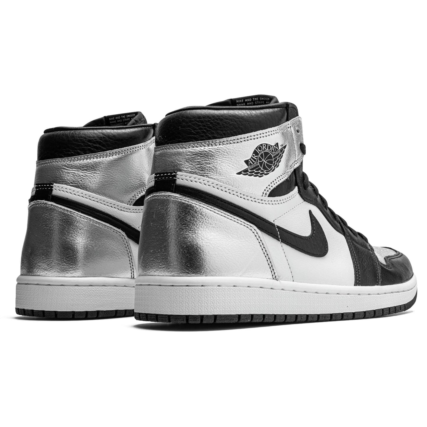Air Jordan 1 Wmns Retro High OG 'Silver Toe' — UK 2.5 | EU 35.5 | US 5 — Back View