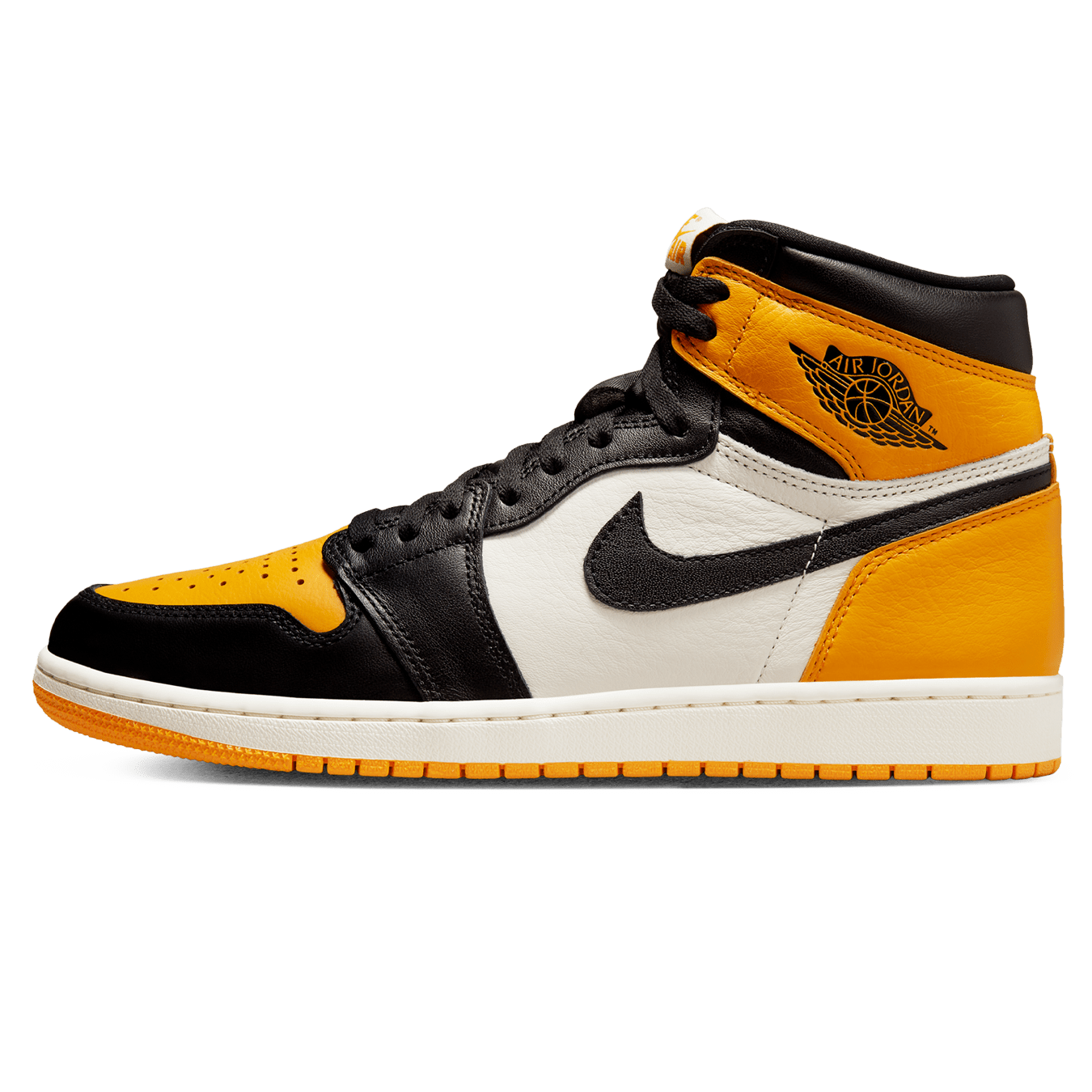 Air Jordan 1 Retro High OG 'Yellow Toe' — UK 3 | EU 35.5 | US 3.5 — Front View